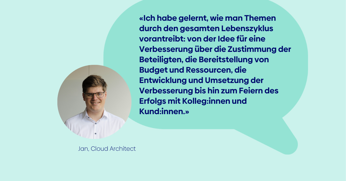 Jan, Cloud Architect